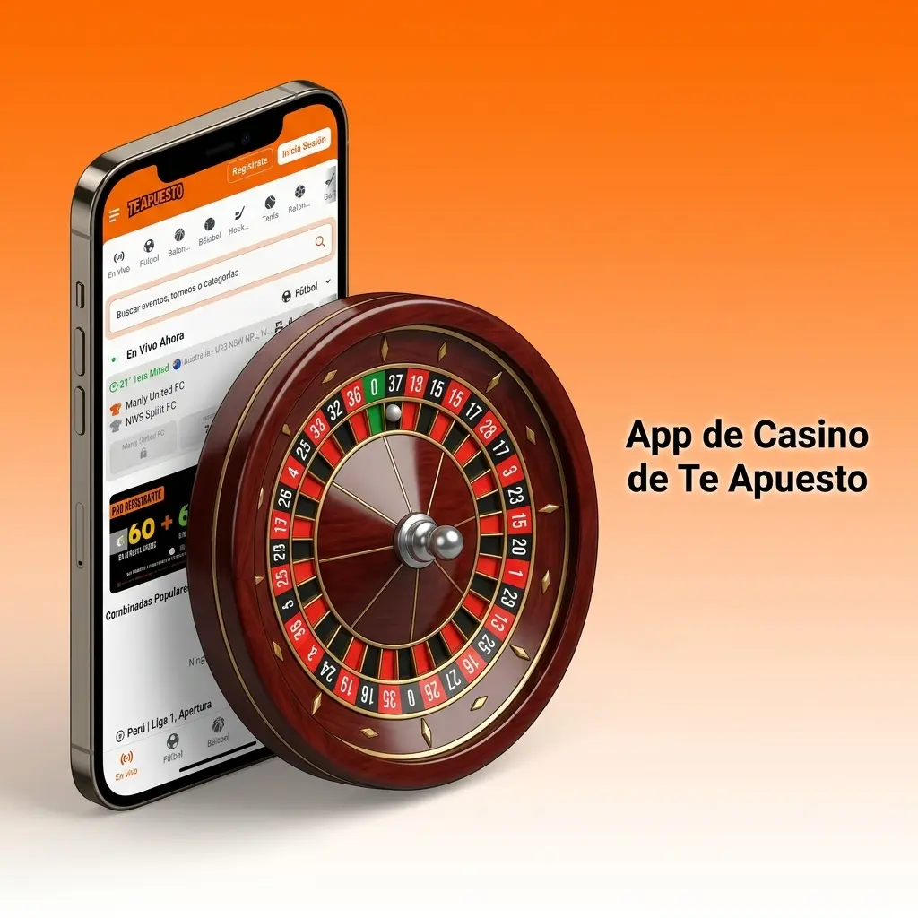 App de casino Te Apuesto con tragamonedas, mesas en vivo y bonos de Pragmatic Play, Evolution y Playtech