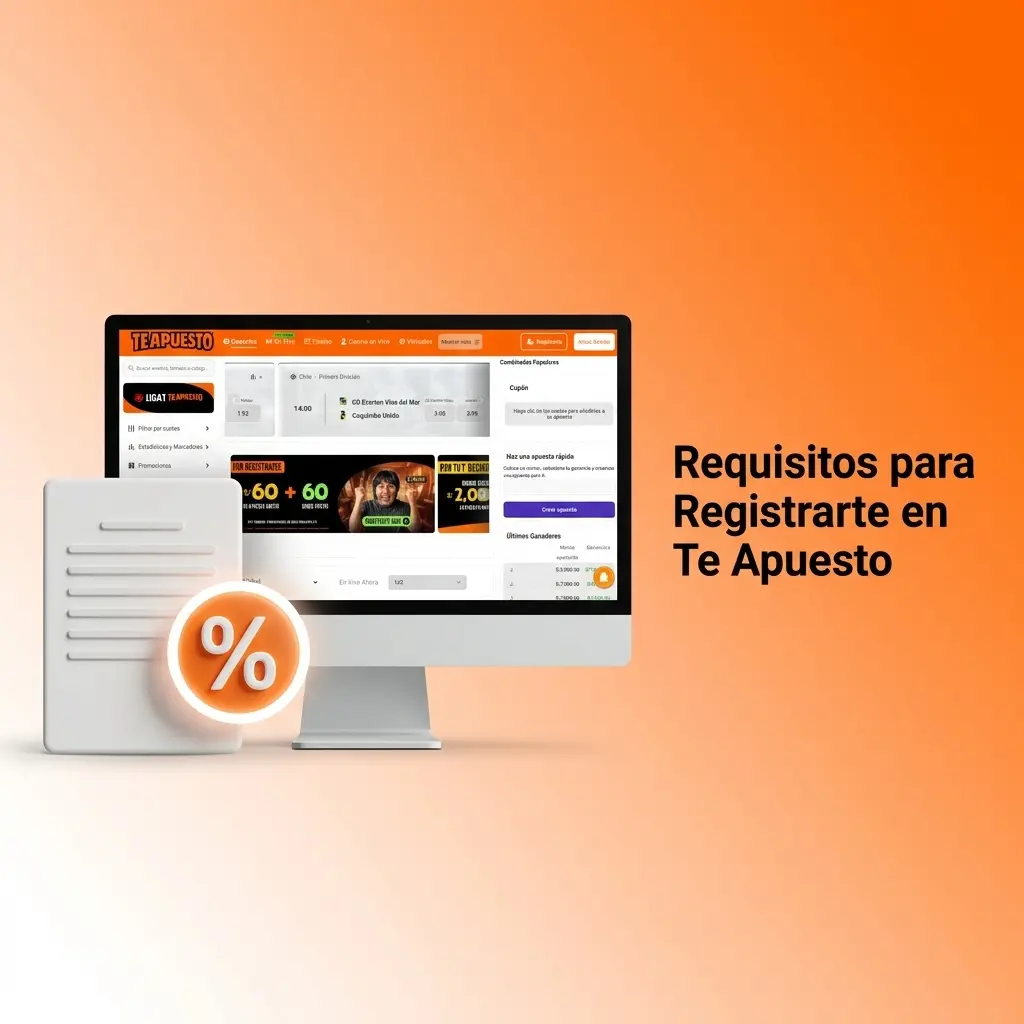 Requisitos para registrarse en Te Apuesto: mayoría de edad, DNI válido, residencia en Perú y datos verídicos.