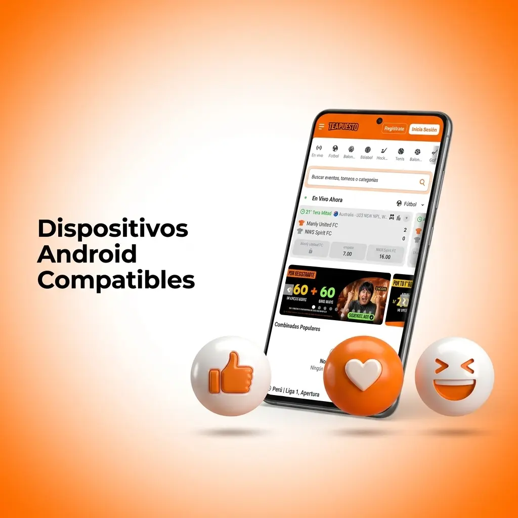 Dispositivos Android compatibles con la app de Te Apuesto en Perú: Samsung, Xiaomi, Motorola, OPPO, Realme y Huawei