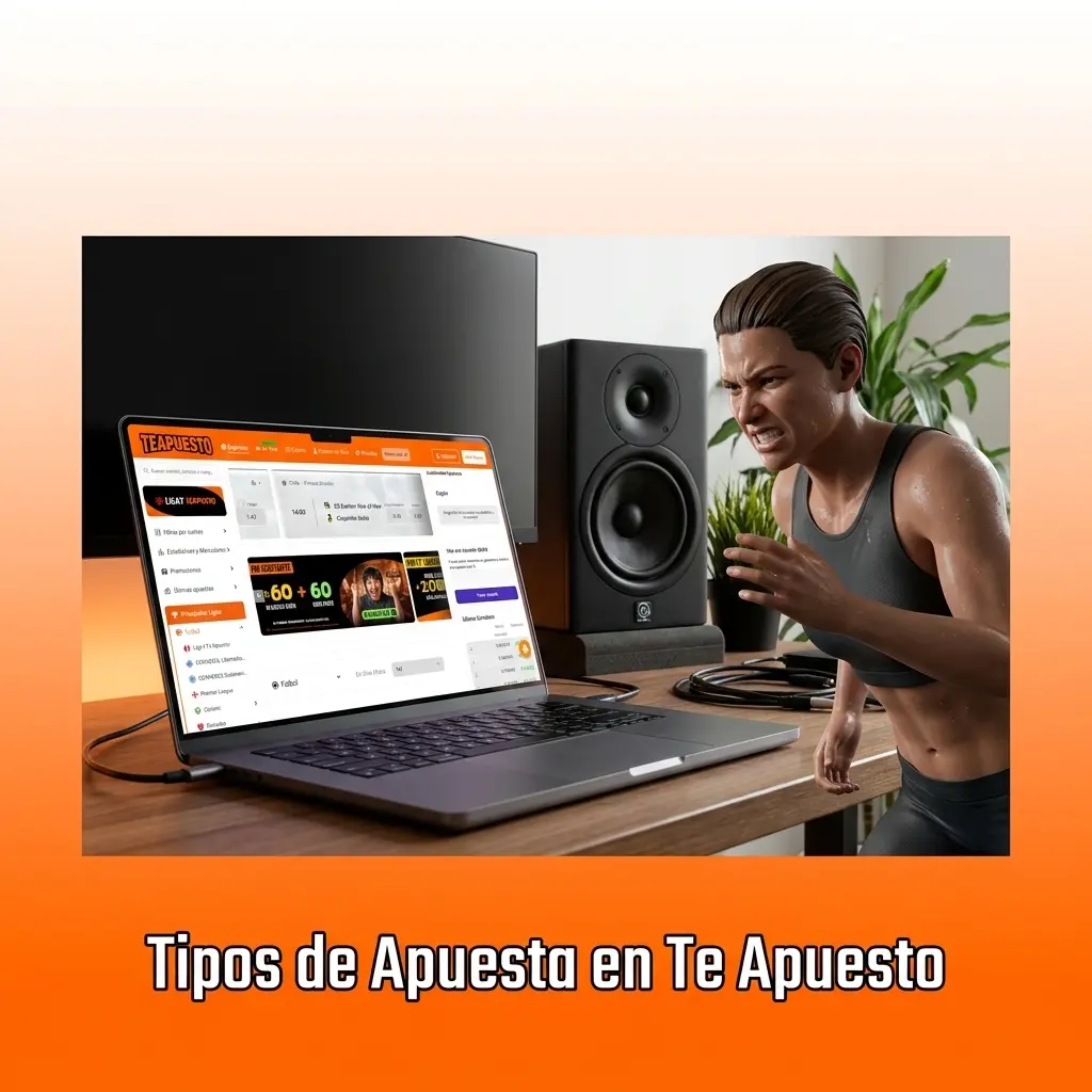 Tipos de apuesta en Te Apuesto: simple, combinada parlay y sistema explicados para apostar con estrategia