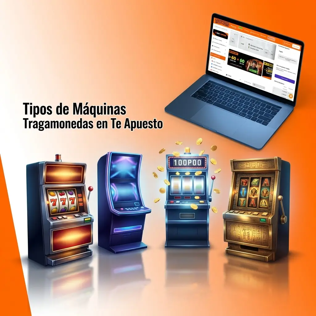 Tipos de máquinas tragamonedas en Te Apuesto: clásicas, videoslots, jackpot progresivo y Megaways